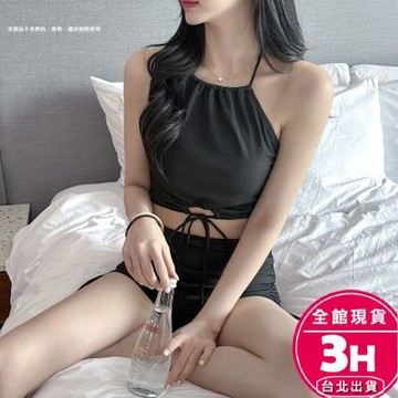 【梨卡】隔日到貨 兩件式泳裝 泳衣 比基尼 螺紋 高腰泳褲 小胸泳裝 平角泳褲 性感泳裝 度假 CR998【現貨24H】