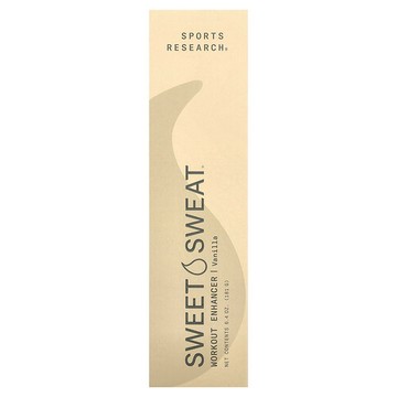Sports Research, Sweet Sweat®，鍛鍊強化劑，香草味，6.4 盎司（182 克）
