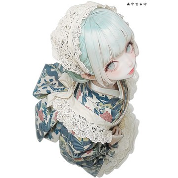 【9 月新作】07-143-0113 人物貼紙 幻想復古浪漫喫茶
