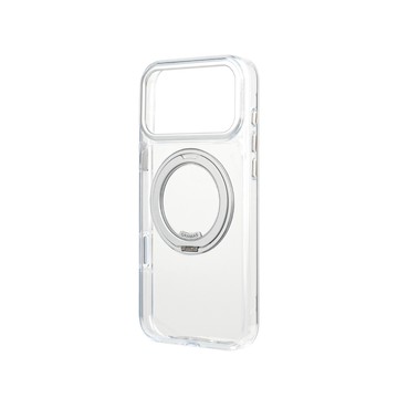 Gramas iPhone 18 Pro / 17 Pro 6.3吋 Mag-O 360旋轉支架磁吸殼(透)
