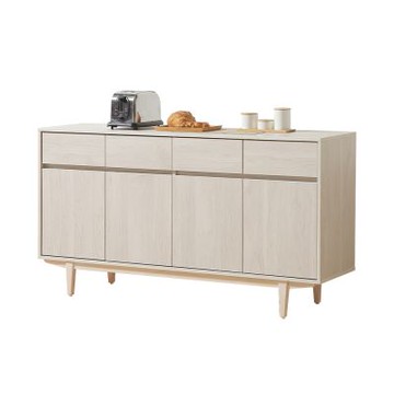 唯熙傢俱-菲卡年輪白5尺餐櫃