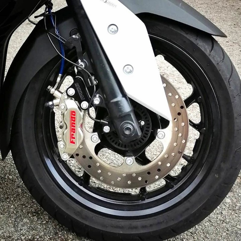 ぷ frando 40mmピッチ　4podキャリパー Frando 在庫限り フランド FR-6 4POT キャリパー 40mmピッチ