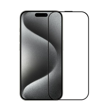 T.G Apple iPhone 15 Pro Max 6.7吋 高清滿版鋼化膜手機保護貼(防爆防指紋)