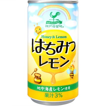 日本富永 神戶居留地果汁-蜂蜜檸檬風味(185g)