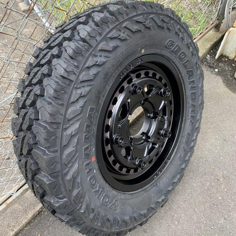 リフトアップ ジムニー JB64 JB23 JA11 16インチ 16×5.5J+20 タイヤホイール 4本セット ヨコハマ ジオランダー M/T MT G003 225/75R16