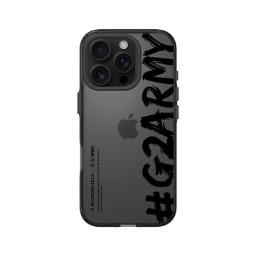 iPhone 16 Pro Clear 酷墨灰 - G2 Esports - #G2ARMY - Big