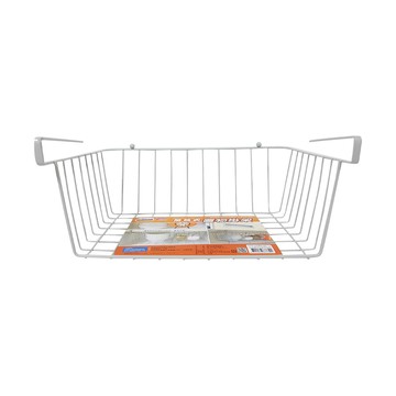 橘之屋 開放式置物掛架 表面特殊防鏽烤漆 耐用度提升 開放式設計拿取方便  單色  35.5 x 23 x 16cm  1個