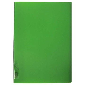 KING JIM HIKTAS 40頁A4資料夾  綠色  1個