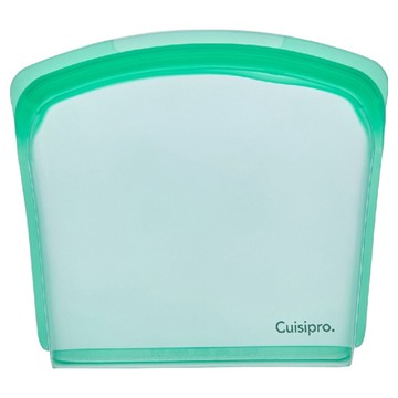 Cuisipro. 白金矽膠密封食物袋 800ml 綠色  食物袋  1組