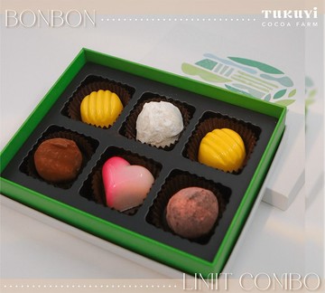 BONBON 含餡巧克力禮盒 6入