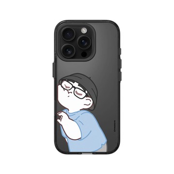 iPhone 16 Pro Clear (相機按鈕) 酷墨灰 - 於是日常了 - 高調閃光彈－比心NIO