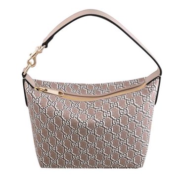 GUCCI 795059 GG Shadow Mini 塗層印花肩背/手提包.淺棕