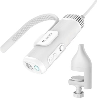 mimax 掛脖吹水機 寵物吹水機 寵物吹風機（僅265g 3億負離子 寵物烘乾 手持 支架 掛脖 多用）