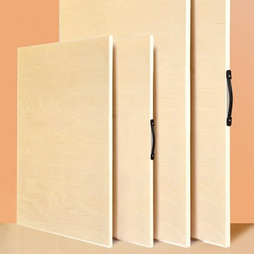 畫板美術生專用8K4K2K1K繪圖板實心木質空心素描寫生木畫架套裝【益三和】可開發票