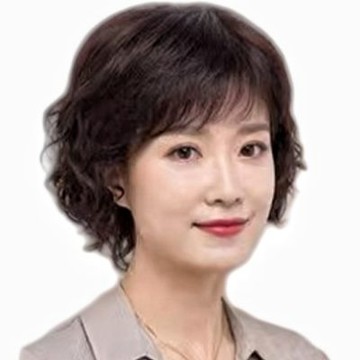MoonDy 短髮假髮 深棕色 增髮量 短捲髮 215 假髮 真人髮絲 整頂假髮 真髮假髮