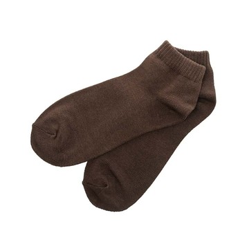 ABC-MART 男 25-28CM 褐色 短襪 A4C0804034