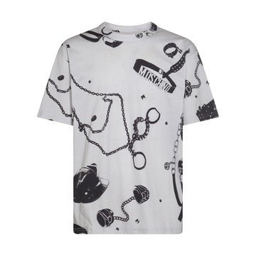 Moschino - Black And White Cotton T-shirt