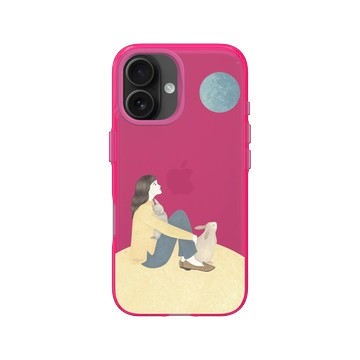 iPhone 16 Clear 粉漾桃 - 欣蒂小姐 Miss Cyndi - 夢醒之後