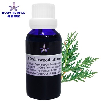 BODY TEMPLE 100%雪松(Cedarwood atlas)芳療精油30ml
