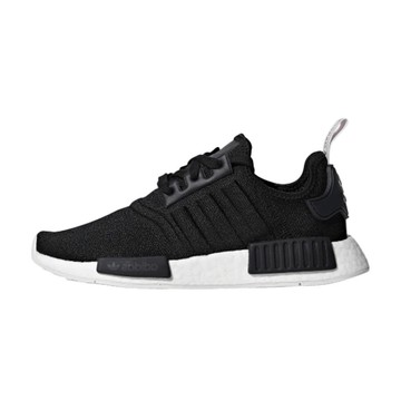 Adidas Originals W NMD R1  黑白 粉尾 女鞋 BD8026【逢甲 FUZZY】