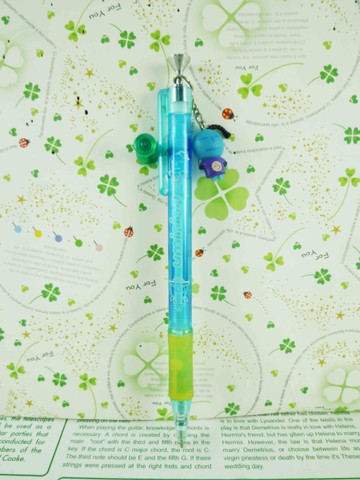 【震撼精品百貨】藍海寶寶~造型原子筆-辮子