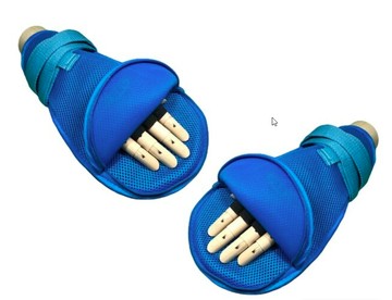 【約束手套】分指固定 拉鍊 球拍約束手套012