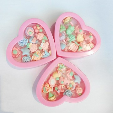 Baby童衣 兒童塑膠戒指 女童裝扮飾品組 可調式女寶寶玩具戒指 幼稚園畢業禮物 11741