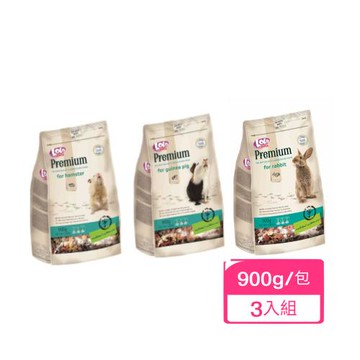 歐洲LOLO-頂級(天竺鼠/寵物兔/寵物鼠)主食 900g/包 x (3入組)