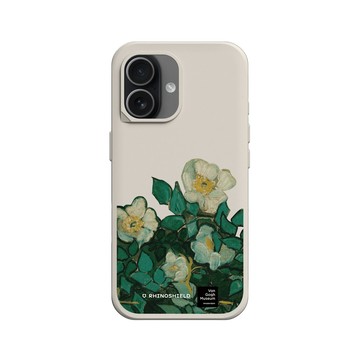 iPhone 17 SolidX 貝殼灰 - Van Gogh Museum - 野玫瑰