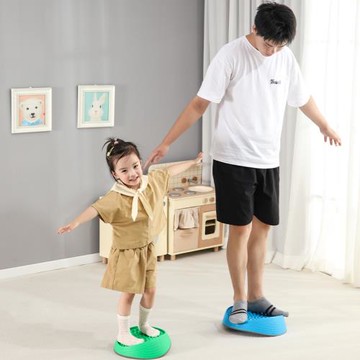 兒童感統訓練教具過河石早教體能訓練器材塑料防滑穿山甲過河石