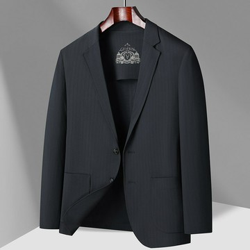 【巴黎精品】現貨+預購 男西裝外套休閒西裝修身西裝機能-商務長袖襯衫彈力免燙男外套3色v1bs13