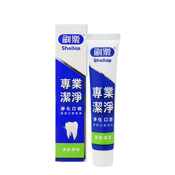 刷樂 專業潔淨牙膏-清新薄荷40g