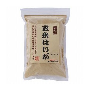 創健社　富士食品　玄米はいが 焙煎粉末　300g