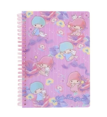 【震撼精品百貨】Little Twin Stars KiKi&LaLa_雙子星小天使~日本SANRIO三麗鷗雙子星線圈筆記本*99106