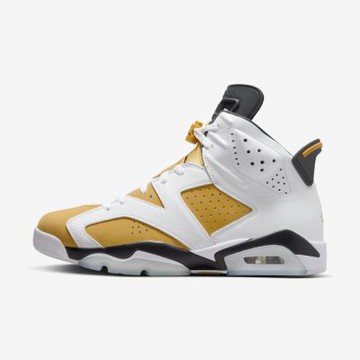 Nike 耐吉 Air Jordan 6 Retro [CT8529-170] 男 運動休閒鞋 復古鞋 球鞋 6代 白黃