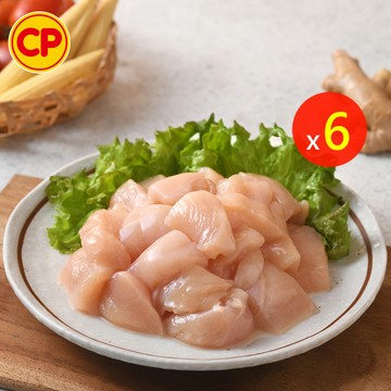 卜蜂 急凍生鮮 去皮雞胸肉丁 超值6包組(300g/包)