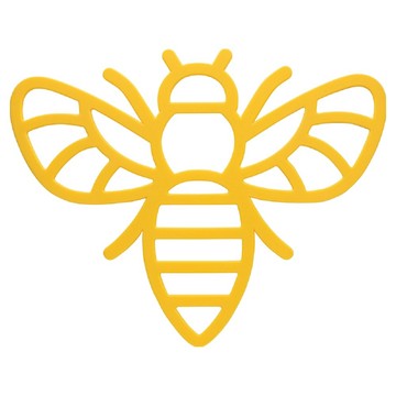 taylor's eye witness 散熱矽膠隔熱墊 蜜蜂  1個  黃色