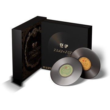 大益80周年珍藏紀念禮盒 200克x2餅 7542 7572 2001批次「茶有大益」