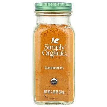 Simply Organic, 姜黃，2.38 盎司（67 克）