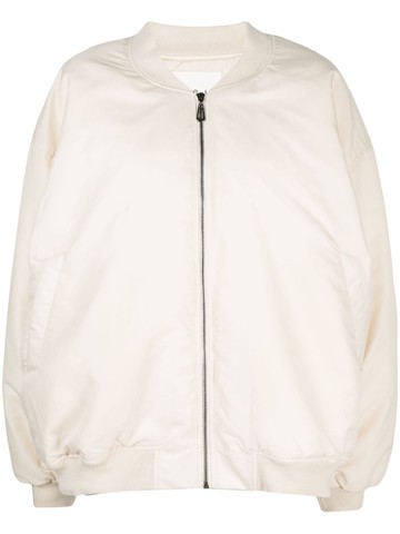 Ba&Sh - Rue bomber jacket - women - Polyamide/Polyester/Polyester/Spandex/Elastane - One Size - Neutrals