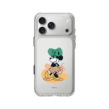 iPhone 17 Pro Max Clear Case（相機按鈕） 透明 - 迪士尼-米奇 Mickey - 米妮 - 裝扮漂亮