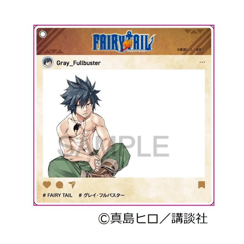 予約 06/25 入荷予定】 FAIRY TAIL SNS風アクリルキーホルダー グレイ ...