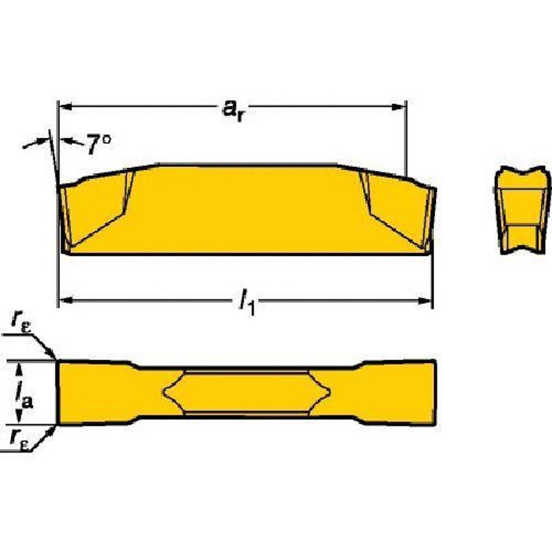 ずっと気になってた SANDVIK サンドビック コロカット1-2チップ 1125