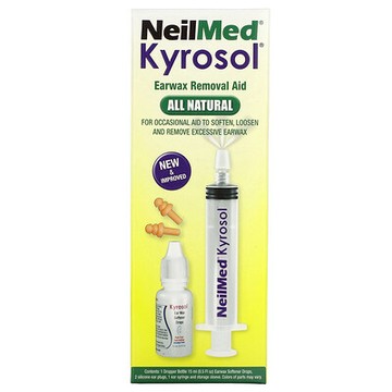 NeilMed, Kyrosol 耳垢去除輔助工具，無乙醇，5 件套