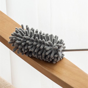 床底清掃神器雪尼爾除塵雞毛撣子家用可伸縮彎曲汽車掃灰清潔工具