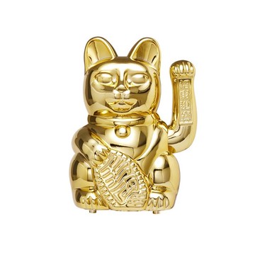 La boite｜Jumbo Lucky Cats 特大號幸運繽紛自動招手招財貓 幸運金色
