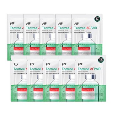 FIF Teatree ACPAIR Ampoule Mask Sheet 10 Sheets
