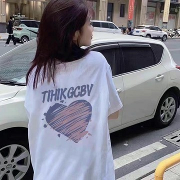 【飯團原創】100%純棉 t恤 短袖 短袖上衣 長版上衣 ins 風 顯瘦 oversize  短袖t恤 韓版上衣