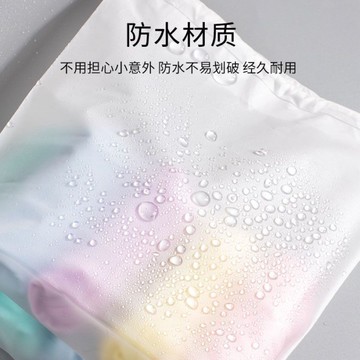 【隔日達】旅行收納袋 旅行 透明收納袋 防水束口袋 衣服收納袋 行李收納袋 防水收納包 鞋子收納袋 旅行分裝袋 行李收納