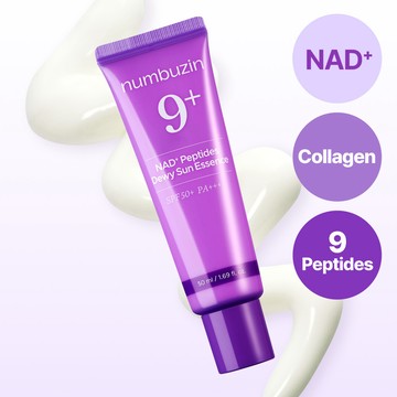 numbuzin No.9 NAD Peptides Dewy Sun Essence 50ml